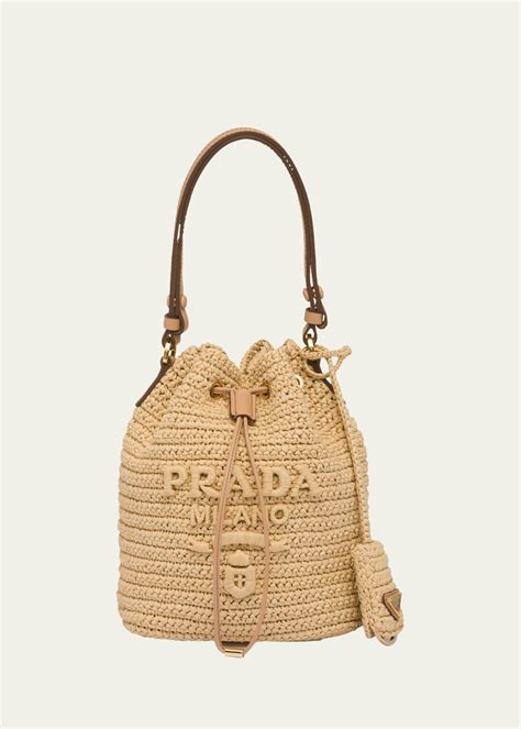 prada bucket bag raphia|prada bucket bag saffiano.